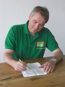 Ueli Reitze, eidg. dipl. Gärtnermeister, alleiniger Firmeninhaber der Firma Knop und Reitze AG, gegründet 1991.